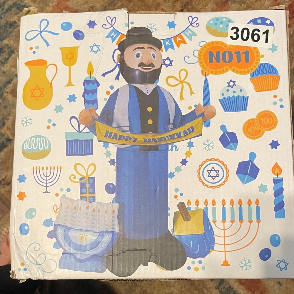Hanukkah inflatable